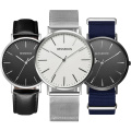 BESSERON All 316L stainless steel watch japan movement quartz luxury watches men wrist watch with gift box